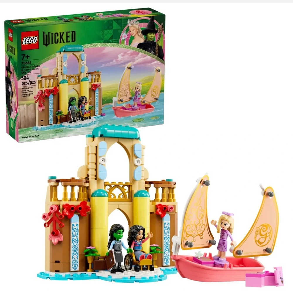 LEGO Glinda, Elphaba & Nessarose at Shiz University (75681) NEW in Sealed Box